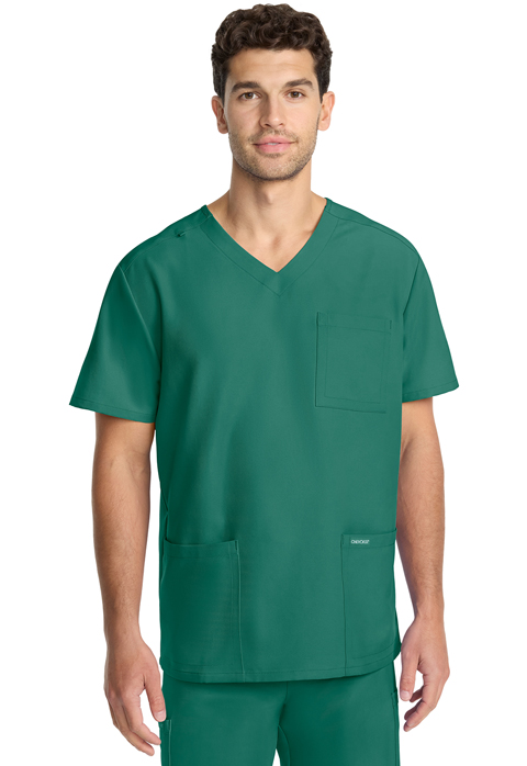Cherokee Men's 3-Pocket V-Neck Top - CK783A