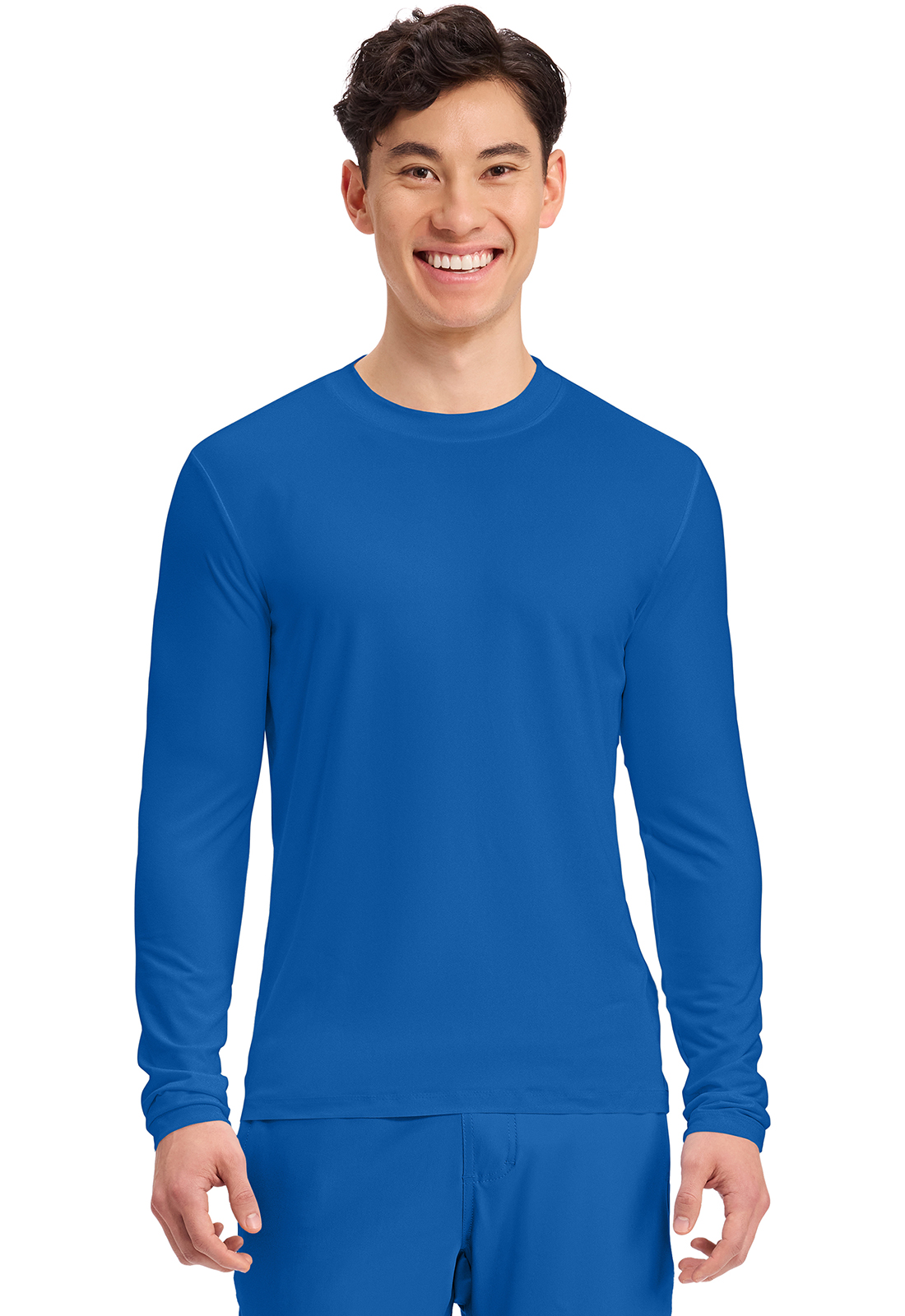 CHEROKEE Men's Long Sleeve Underscrub Knit Tee - CK807