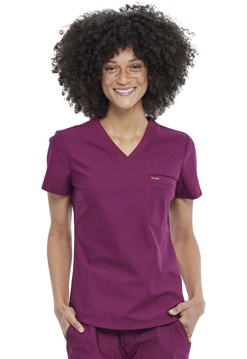 Cherokee Form Tuckable V-Neck Top - CK819