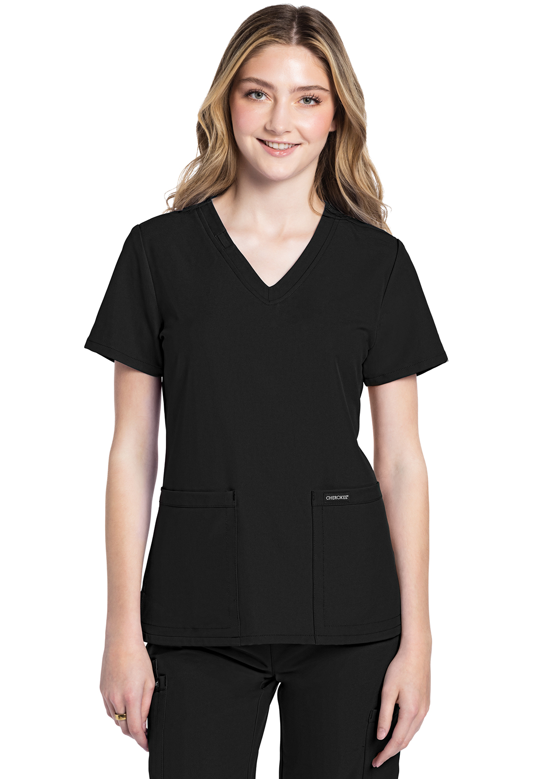Cherokee Ultra Women's V-Neck Top - CK953A