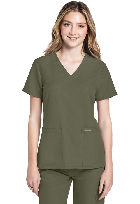 Cherokee Ultra Women's V-Neck Top - CK953A