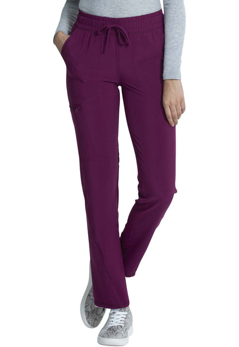Allura Mid Rise Drawstring Tapered Leg Petite Pant - CKA184P