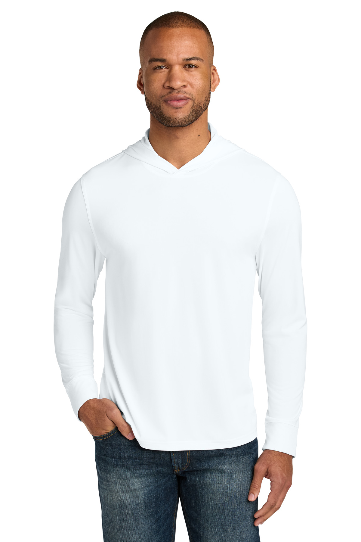 CornerStone Workwear Pro Long Sleeve Hooded Tee CS440LSH