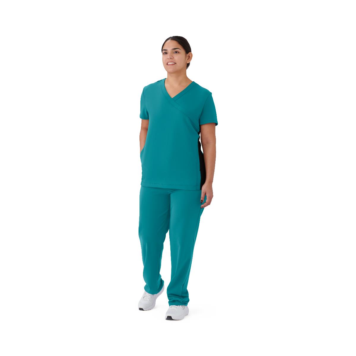 Ocean AVE - Staten Women'S 2 Pocket Stretch Scrub Top - 4865