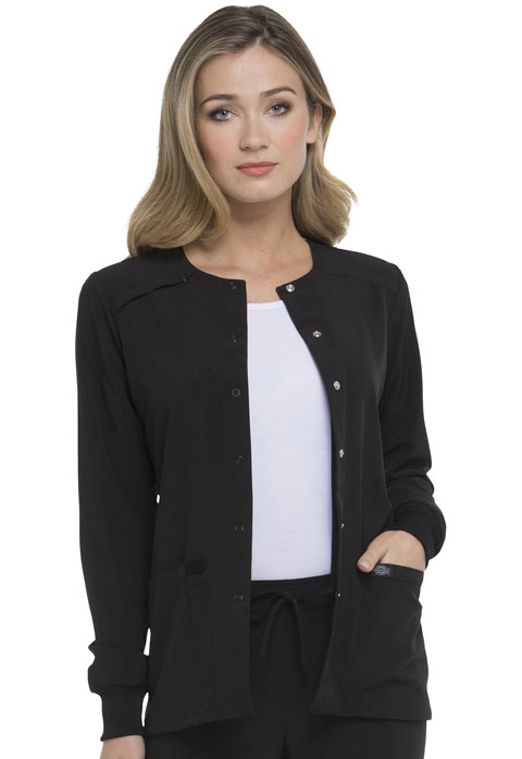 Dickies EDS Essentials Snap Front Warm-up Jacket - DK305