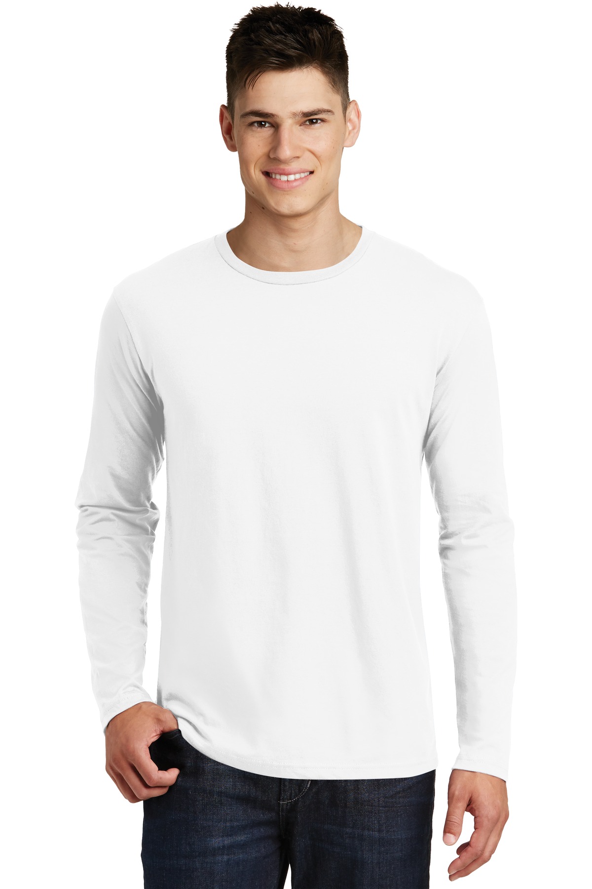 District  Young Mens Very Important Tee  Long Sleeve. DT6200
