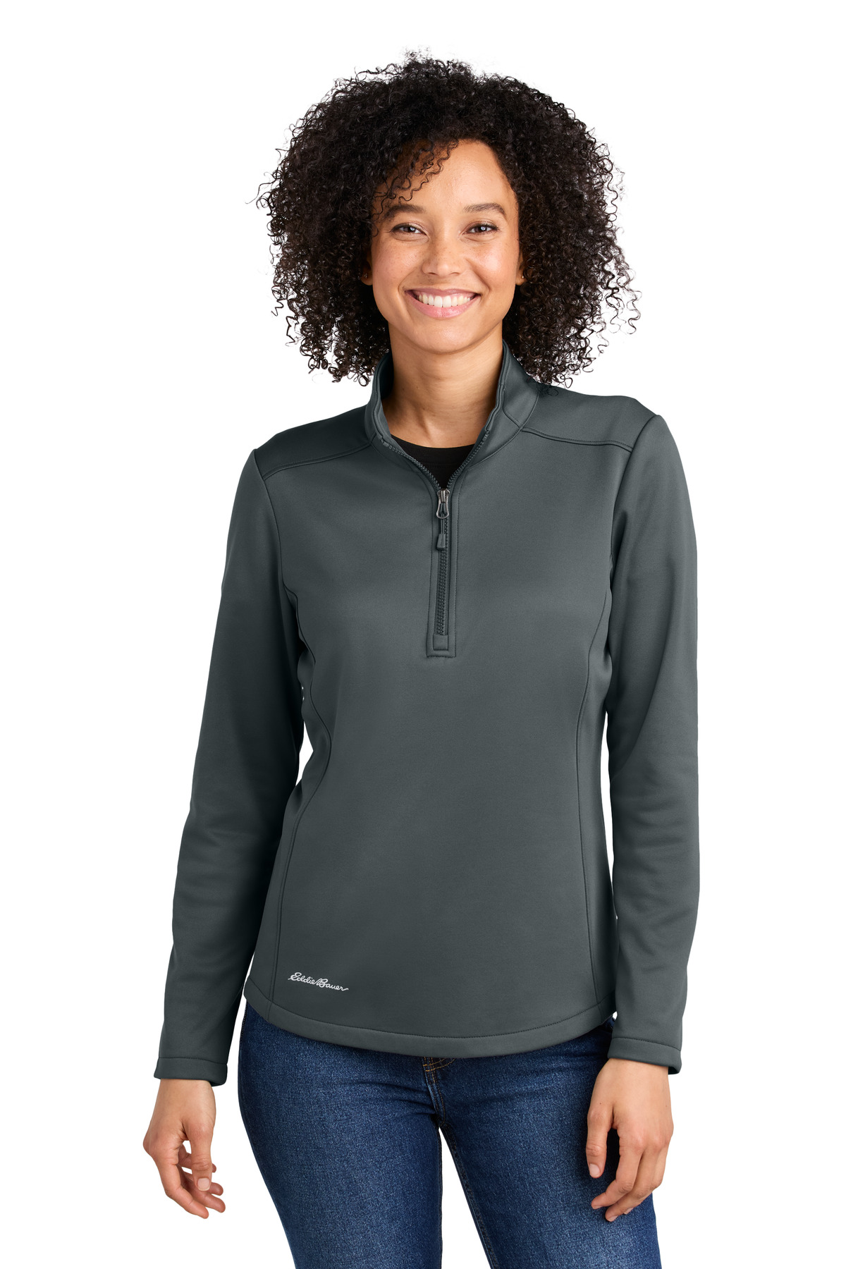 Eddie Bauer Women's Smooth Mid Layer Fleece Half-Zip EB2370