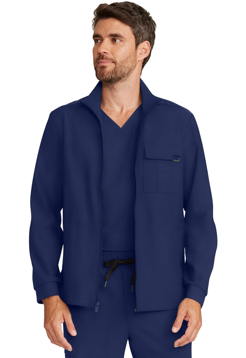 Healing Hands QUEST Men's Zip Front Utility Jacket - HH361