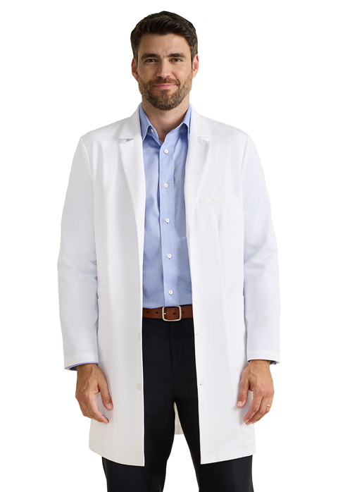 Healing Hands White Coat Lawrence Men's 37