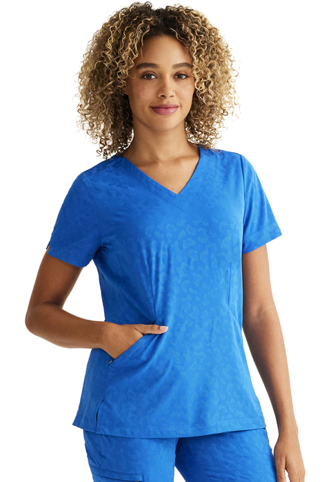 Healing Hands PL JACQUARD Jolie Top - HH601