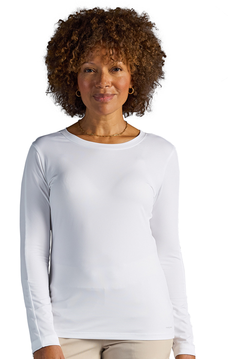 Healing Hands X DR KWANE Valerie Long Sleeve Scoop Neck Tee Shirt - HH809