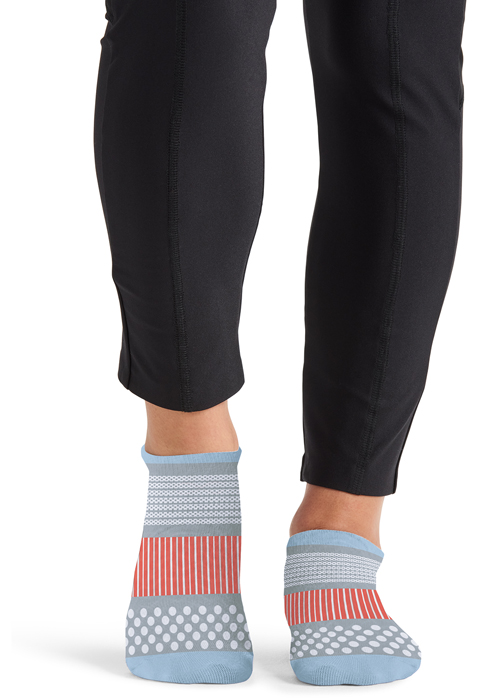 Cherokee Infinity Legwear Athletic Ankle Socks - HUSTLE
