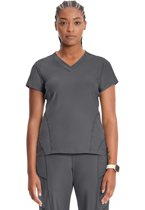 INFINITY KINETIC Knit V-Neck Top - IN706A