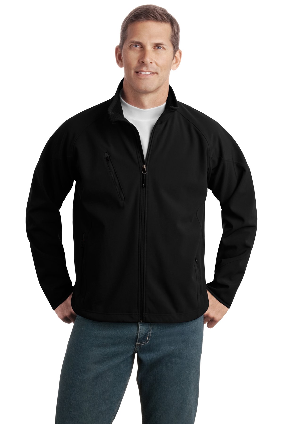 Port Authority - Textured Soft Shell Jacket.J705