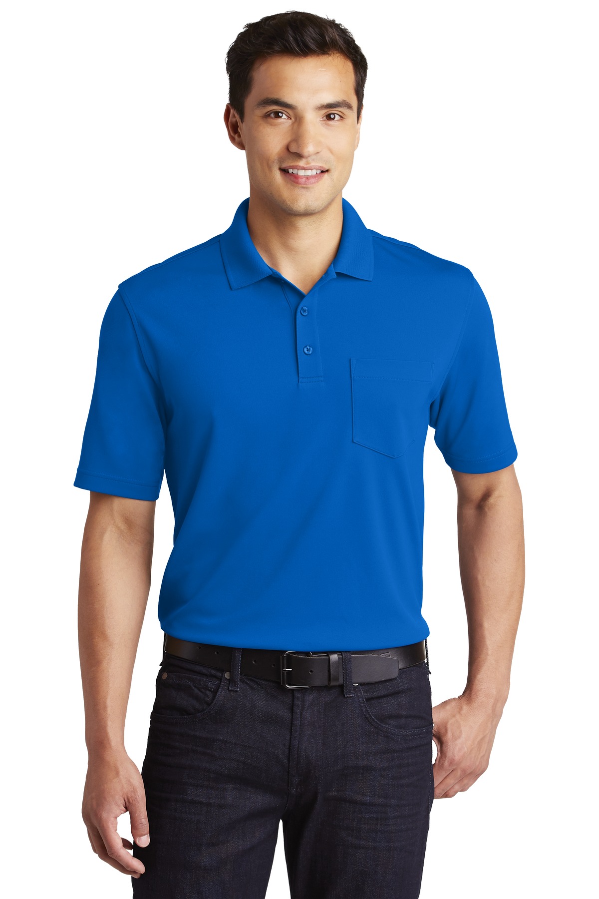 Port Authority  Dry Zone  UV Micro-Mesh Pocket Polo. K110P