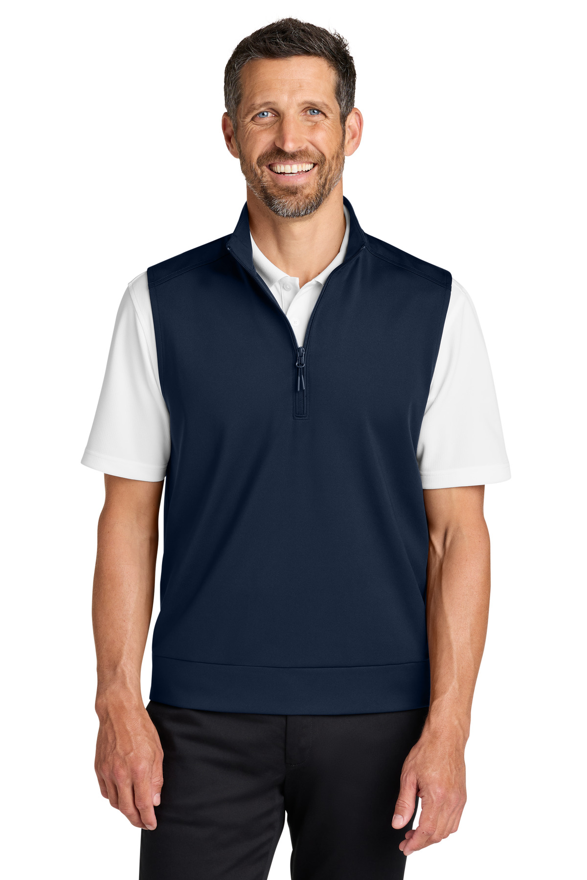 Port Authority C-FREE Double Knit Quarter-Zip Vest K880V