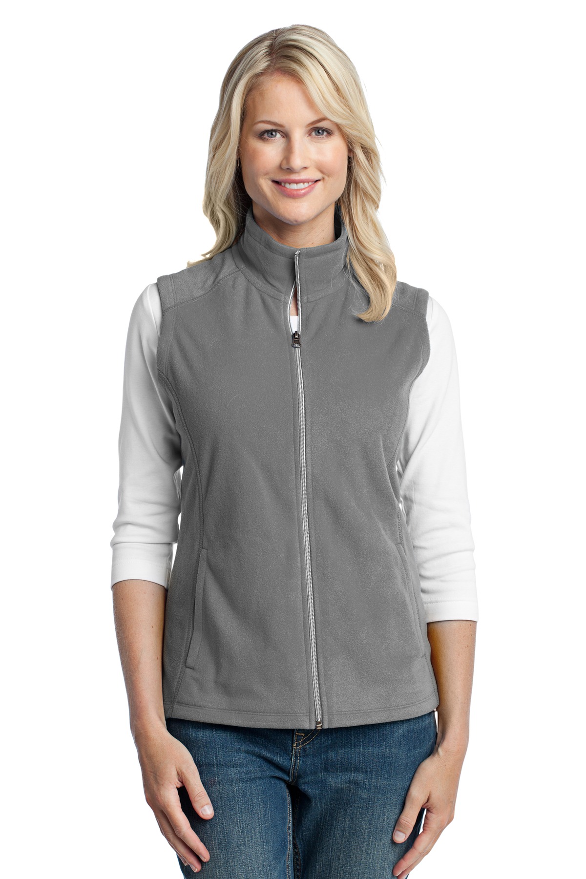 Port Authority - Ladies Microfleece Vest. L226