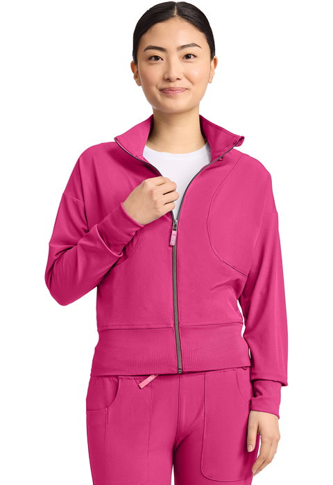 Med Couture AMP Women's Cropped Warm Up Jacket - MC303