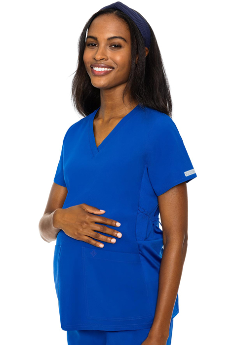 Med Couture Touch Maternity V-Neck Top - MC628