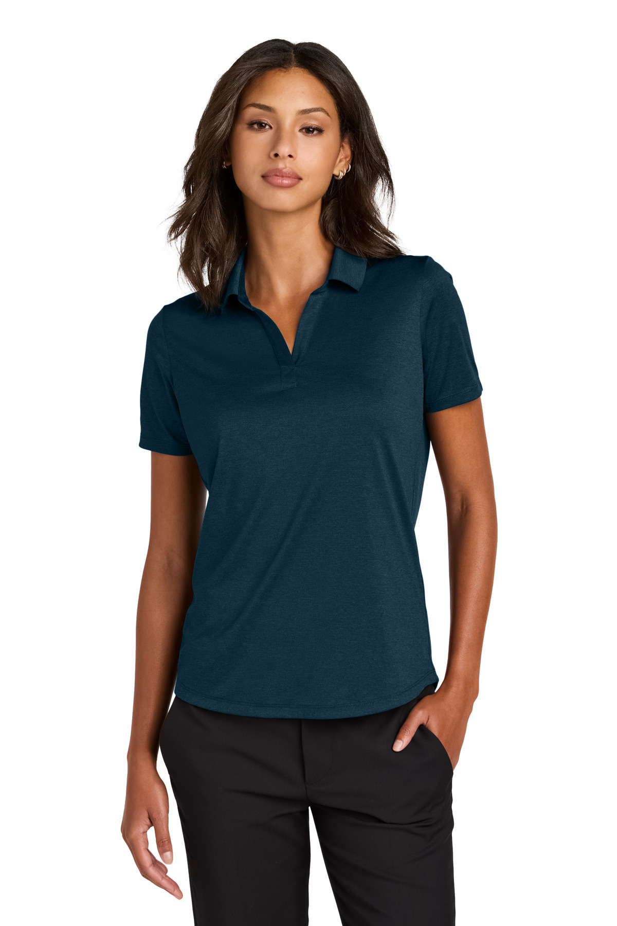 Mercer and Mettle Women's Recharge Jersey Polo MM1021