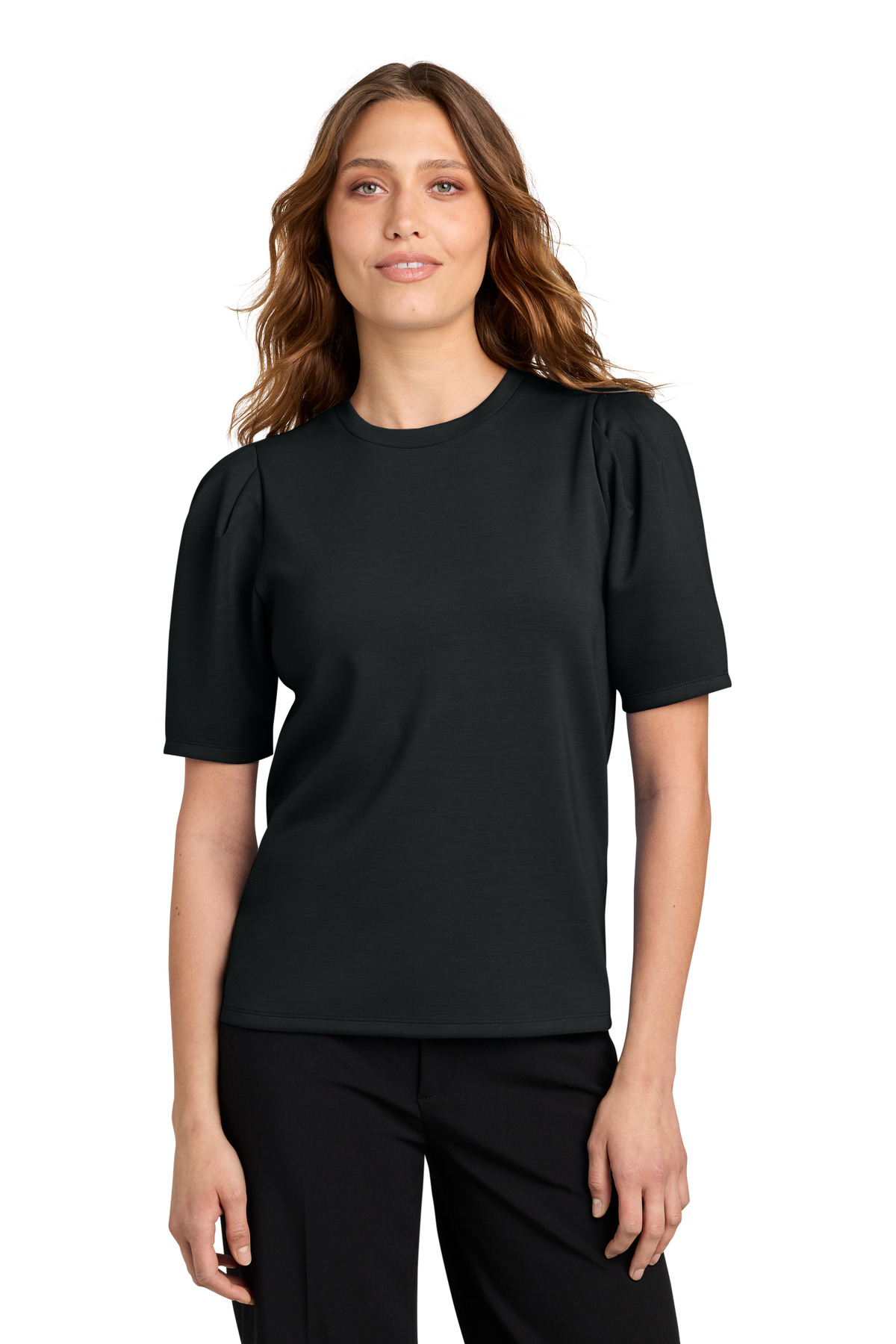 Mercer and Mettle Women's Short Sleeve Lite Spacer Top MM1041