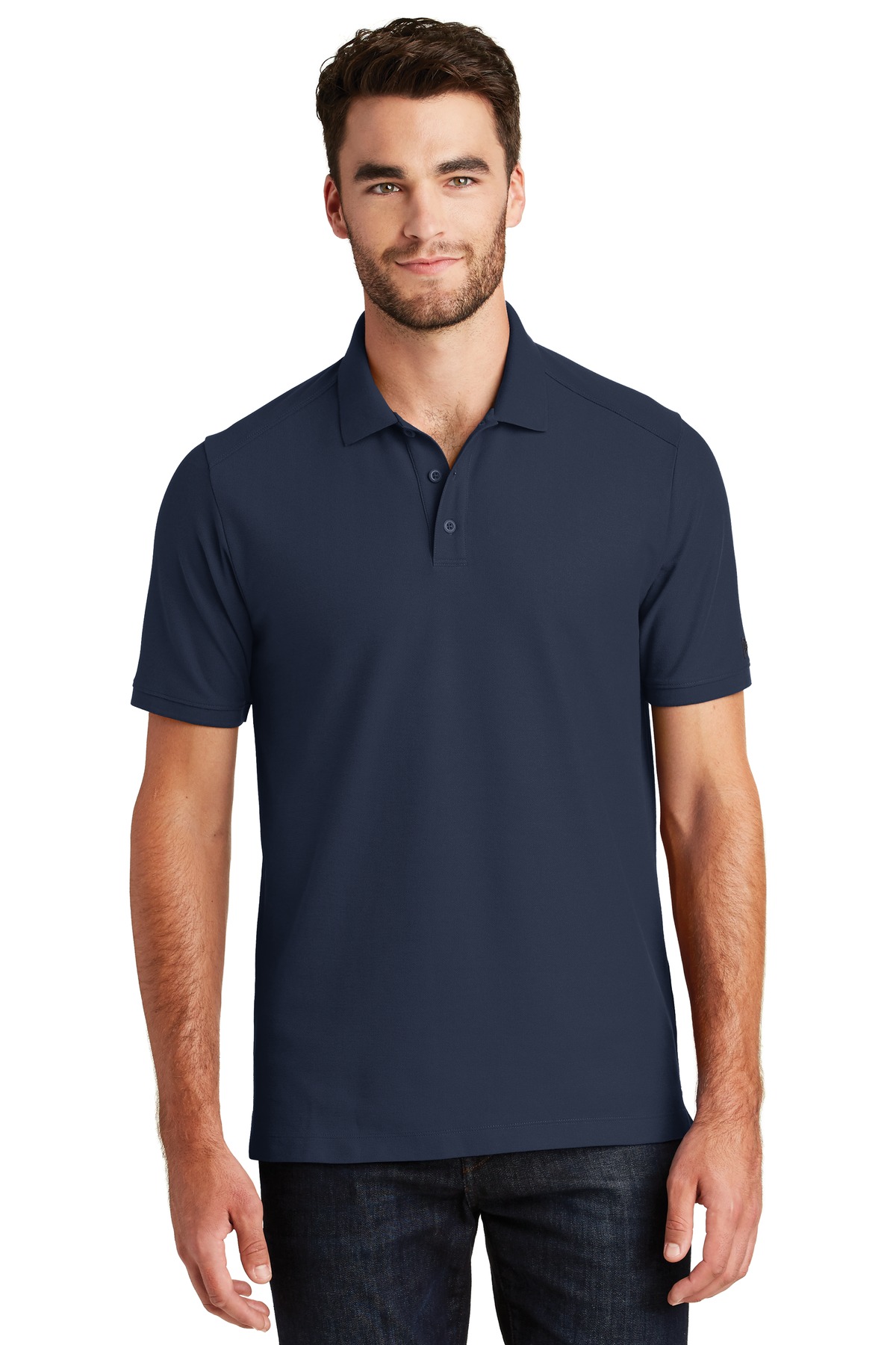 New Era  Venue Home Plate Polo. NEA300