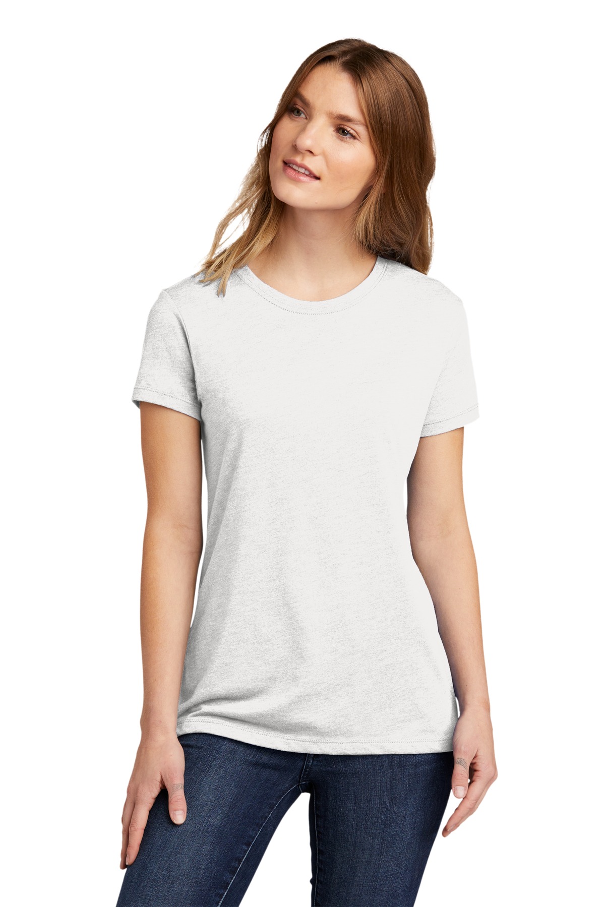 Next Level Apparel  Women's CVC Tee. NL6610