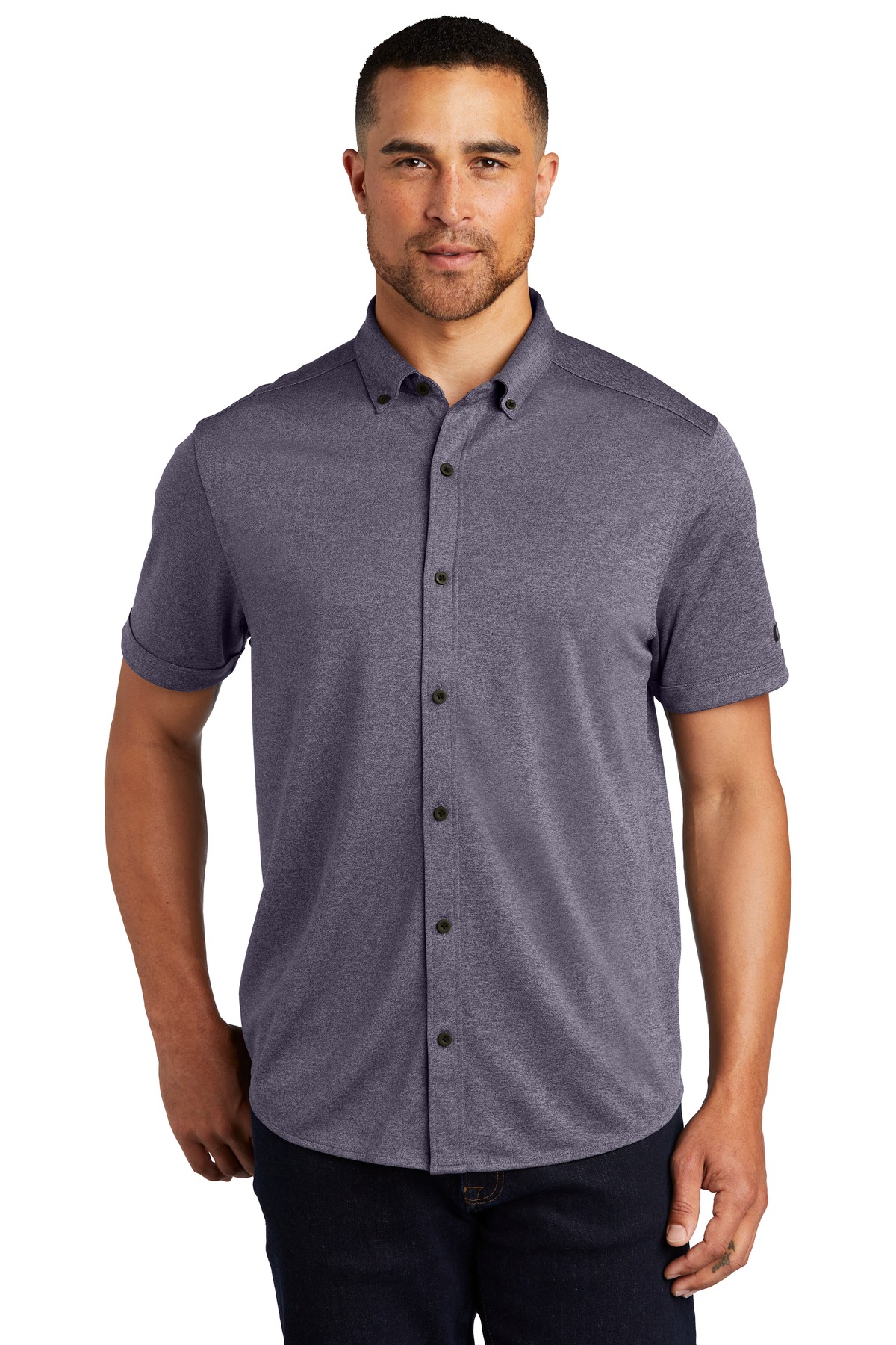 OGIO Gravitate Full-Button Polo. OG141