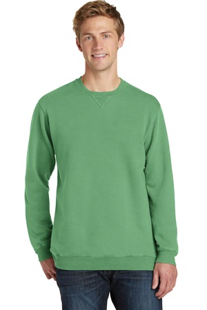 Port and Company Essential Pigment-Dyed Crewneck Sweatshirt. PC098