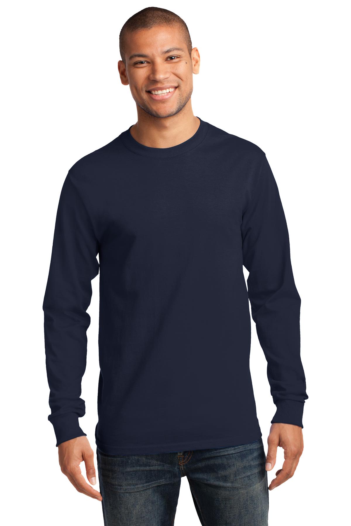 Port and Company - Long Sleeve Essential T-Shirt. PC61LS