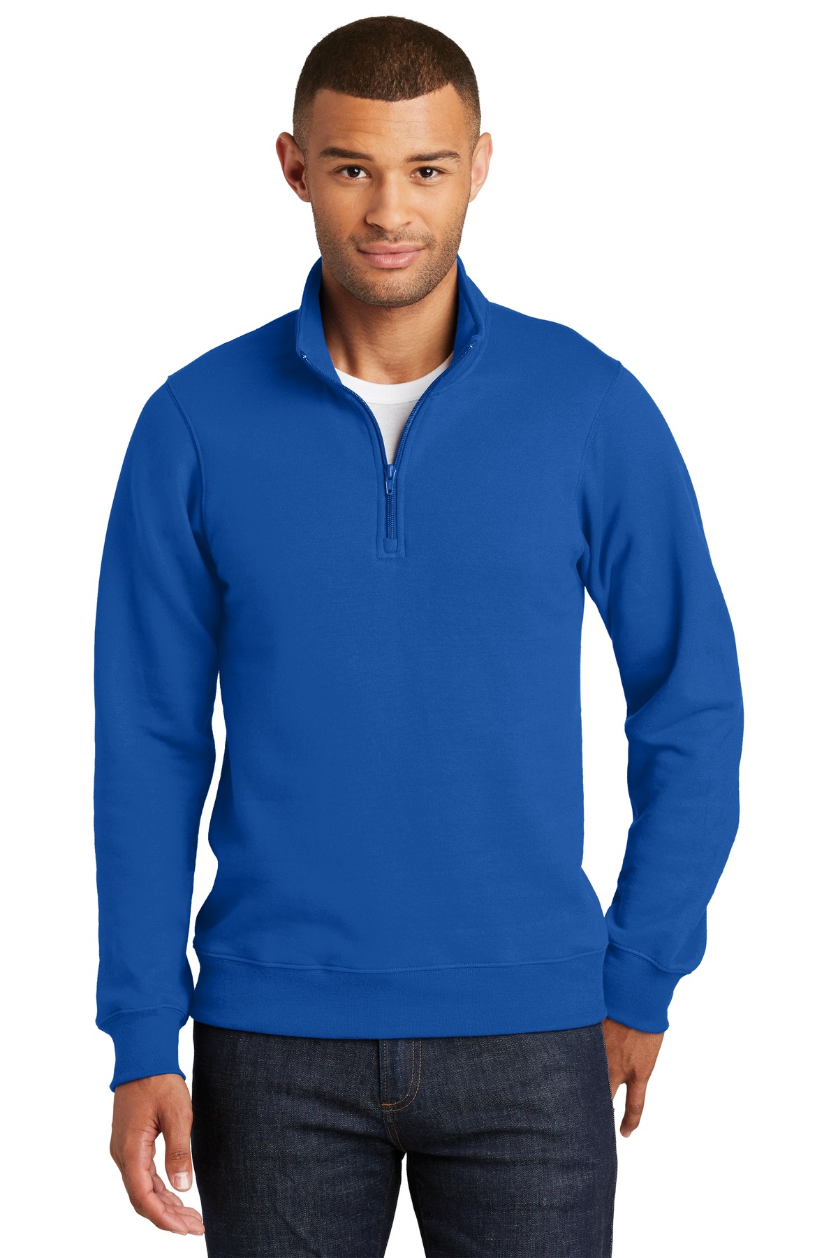 Port & CompanyÂ® Fan Favorite Fleece 1/4-Zip Pullover Sweatshirt. PC850Q