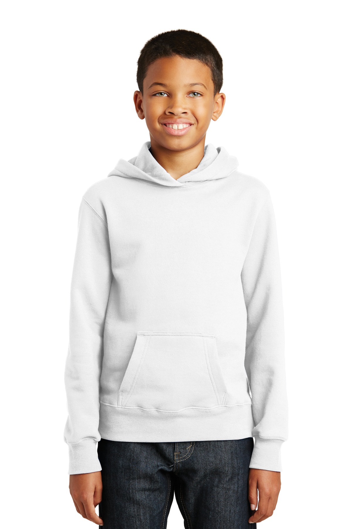 Port & Company  Youth Fan Favorite Fleece Pullover Hooded Sweatshirt. PC850YH