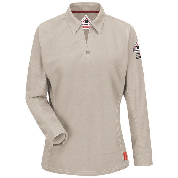 IQ Womens Long Sleeve Polo QT11