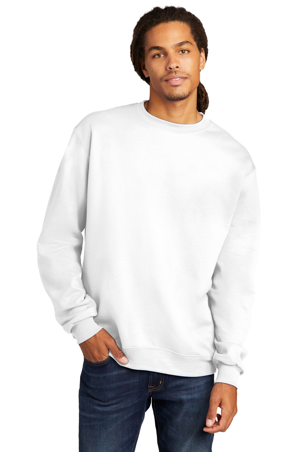 Champion  Powerblend Crewneck Sweatshirt. S6000