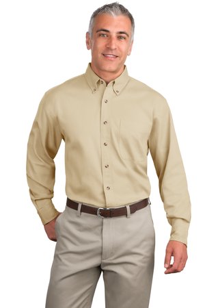 Port Authority - Long Sleeve Twill Shirt. S600T