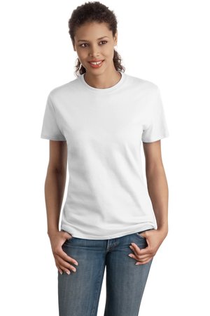 Hanes - Ladies Nano-T Cotton T-Shirt. SL04
