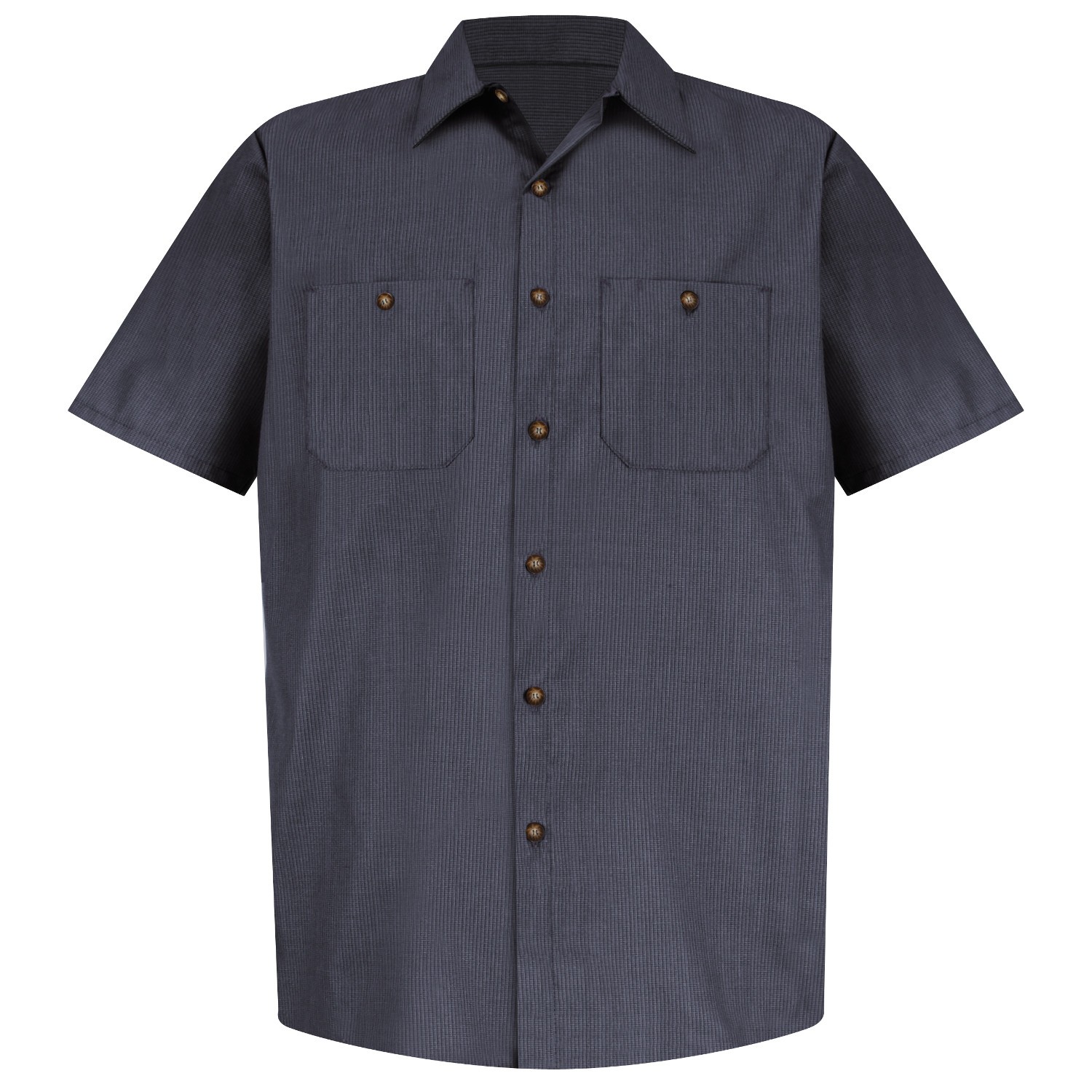 Men's Geometric Micro-Check Work Shirt SP24GB