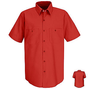 Red Kap Unisex Industrial Work Shirt - SP24RD
