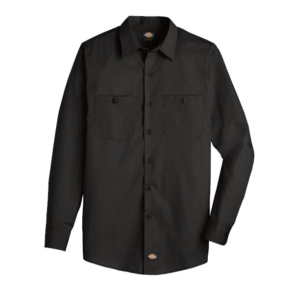 M DOW WORKTECH LS SHIRT BLACK LL51BK