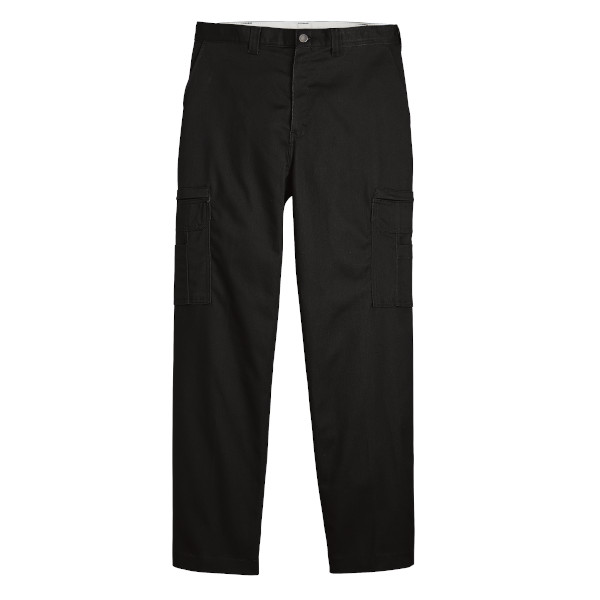 M DOW COTTON CRGO PANT RLXD BK LP39BK