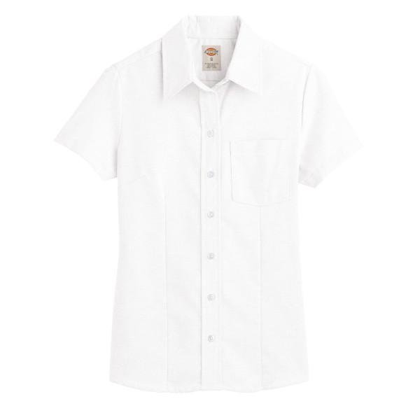 W DOW FLEX OXFORD SS SHIRT WH S254WH