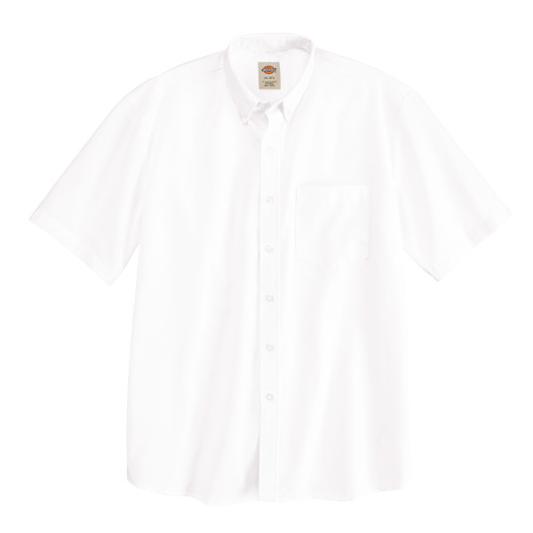 M DOW OXFORD SS SHIRT WHITE SSS46W