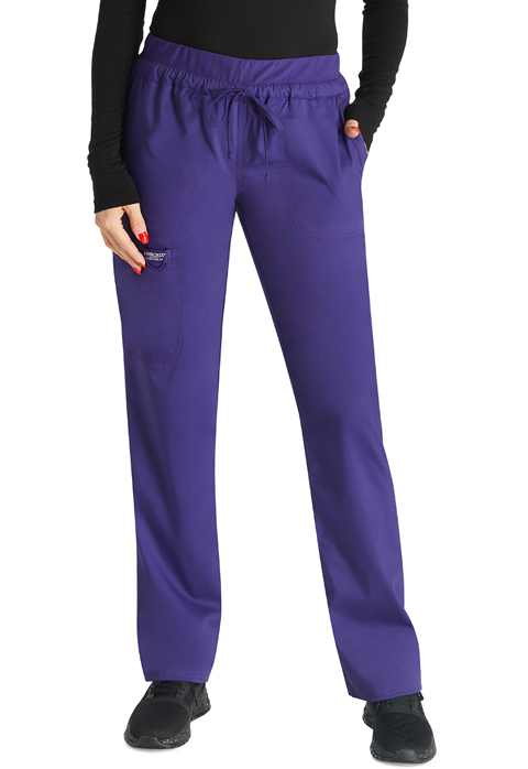 WW Revolution Mid Rise Tapered Leg Drawstring Pant - WW105