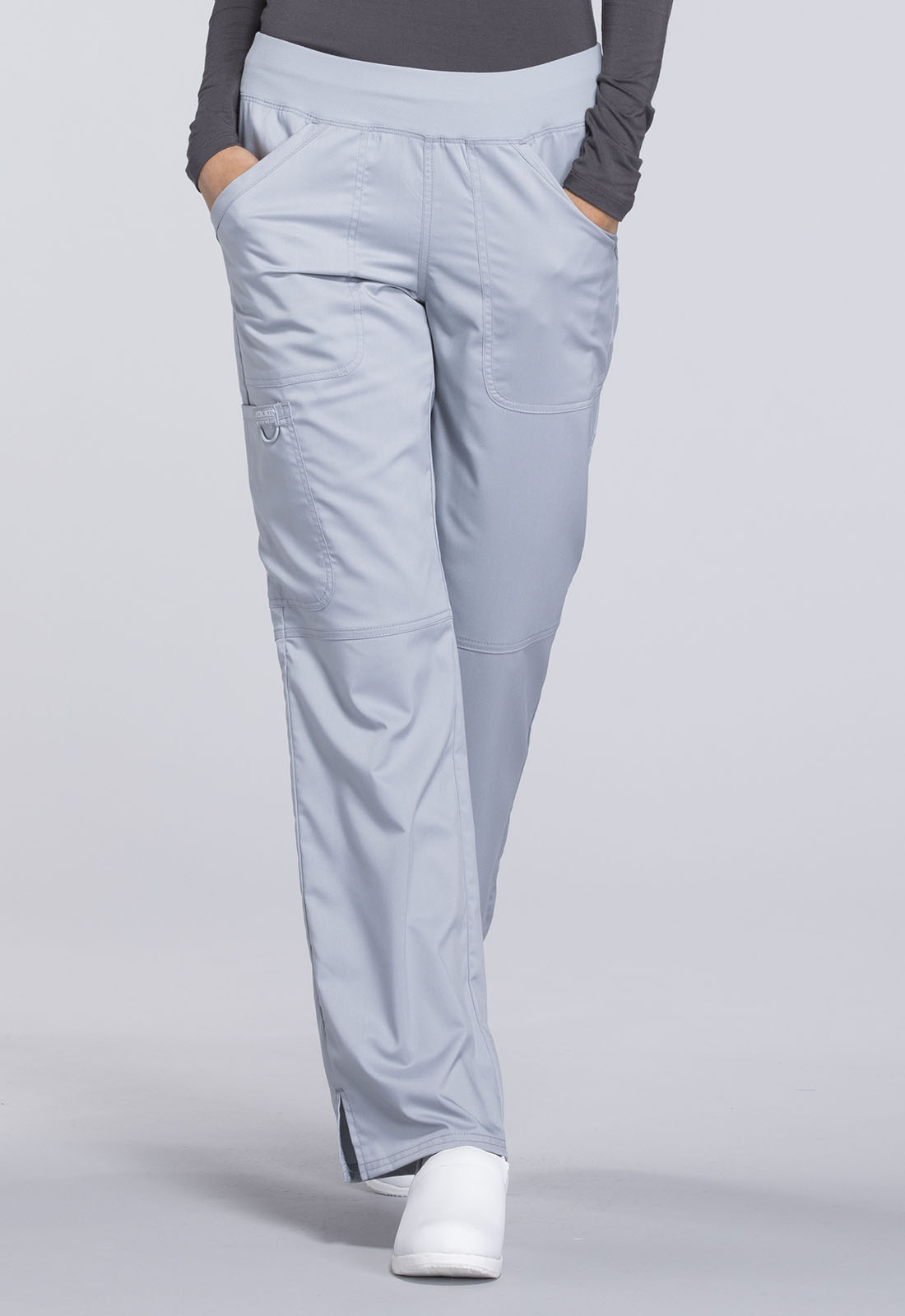 Cherokee Mid Rise Straight Leg Pull-on Pant - WW110