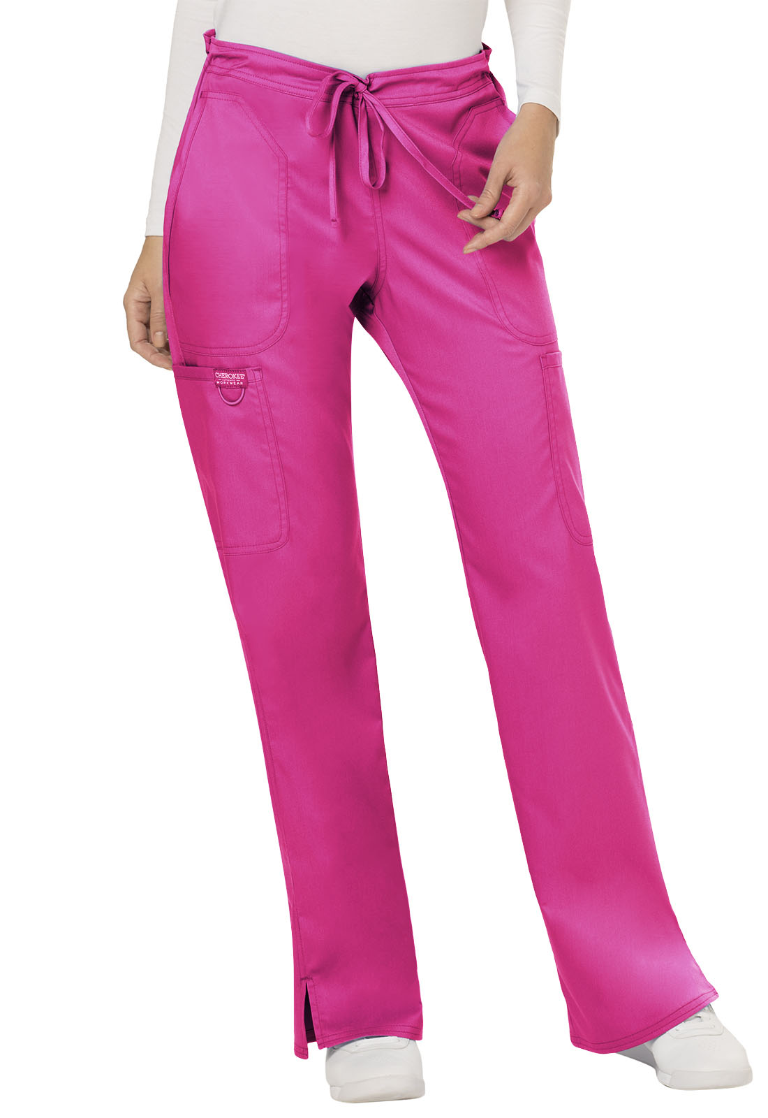 WW Revolution Mid Rise Moderate Flare Drawstring Pant - WW120T