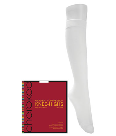 1 Pair Pack of Support Knee Highs YKHMC1