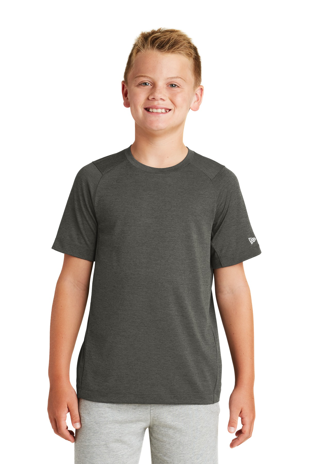 New Era  Youth Series Performance Crew Tee. YNEA200