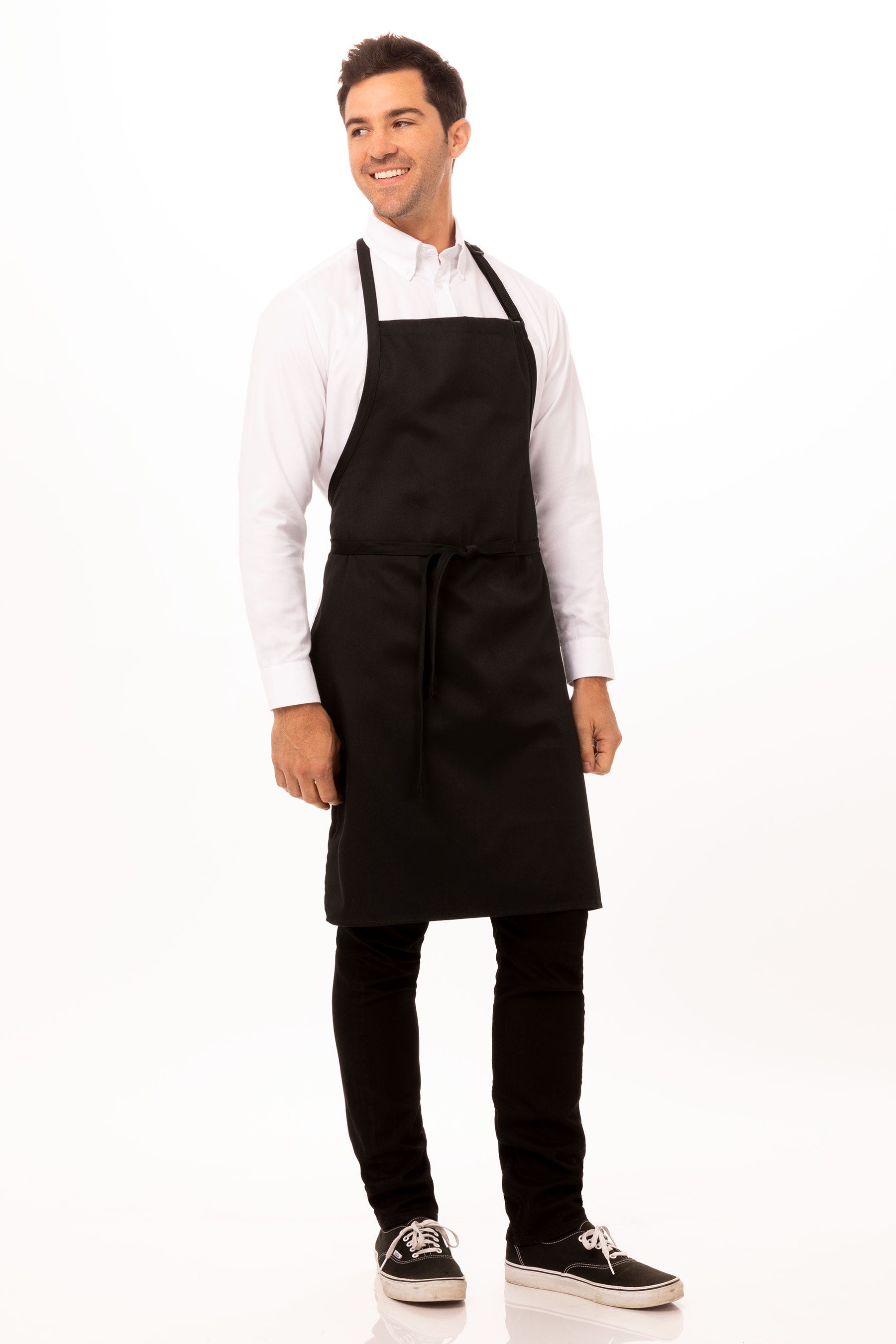 Bib Apron without Pockets