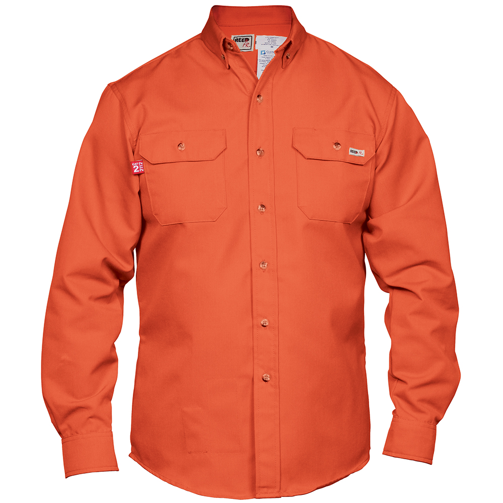 FR Long Sleeve Orange GlenGuard Shirt - 286FRG5