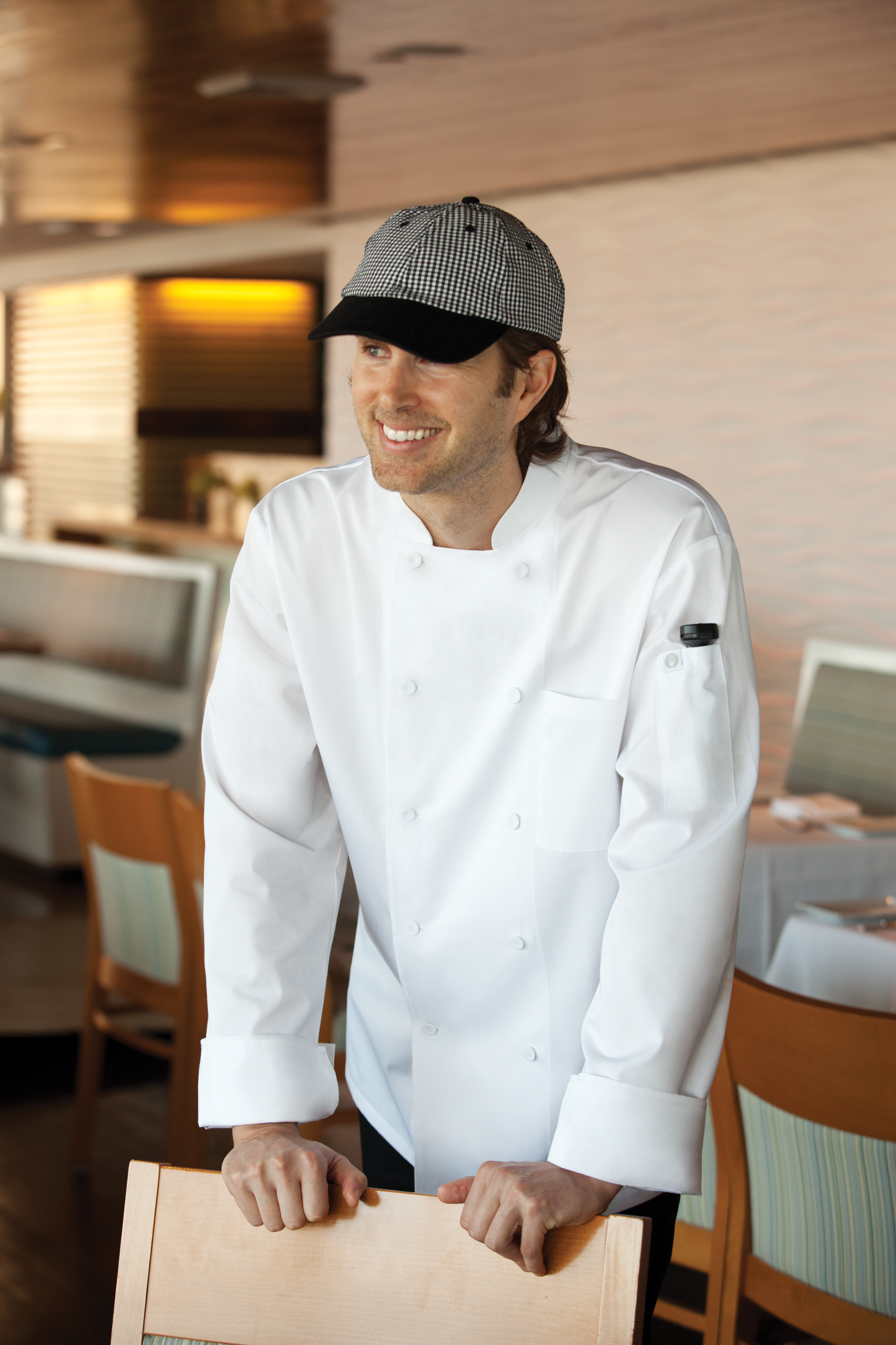 L/S Cool Vent Chef Coat JLLS